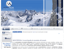 Tablet Screenshot of montipedia.com